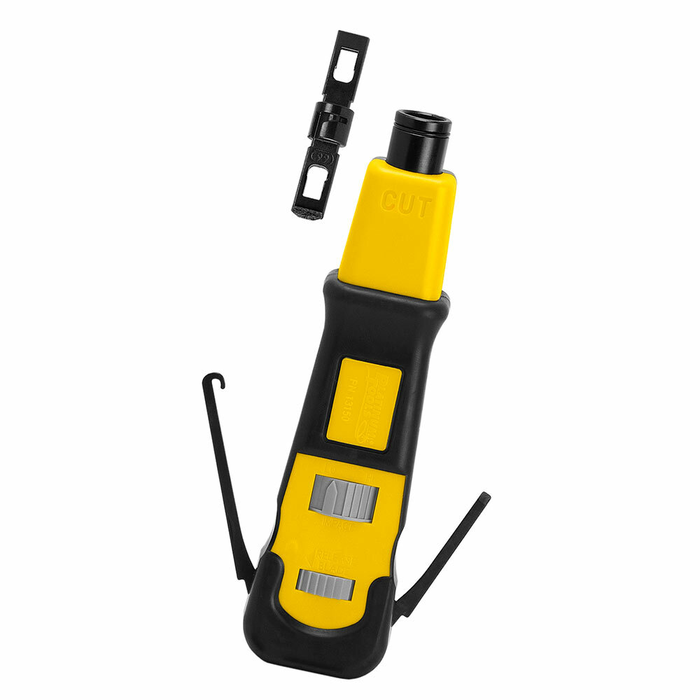 Platinum Tools 13155C PRO-Strike Punchdown Tool Durable High Carbon Tool Steel