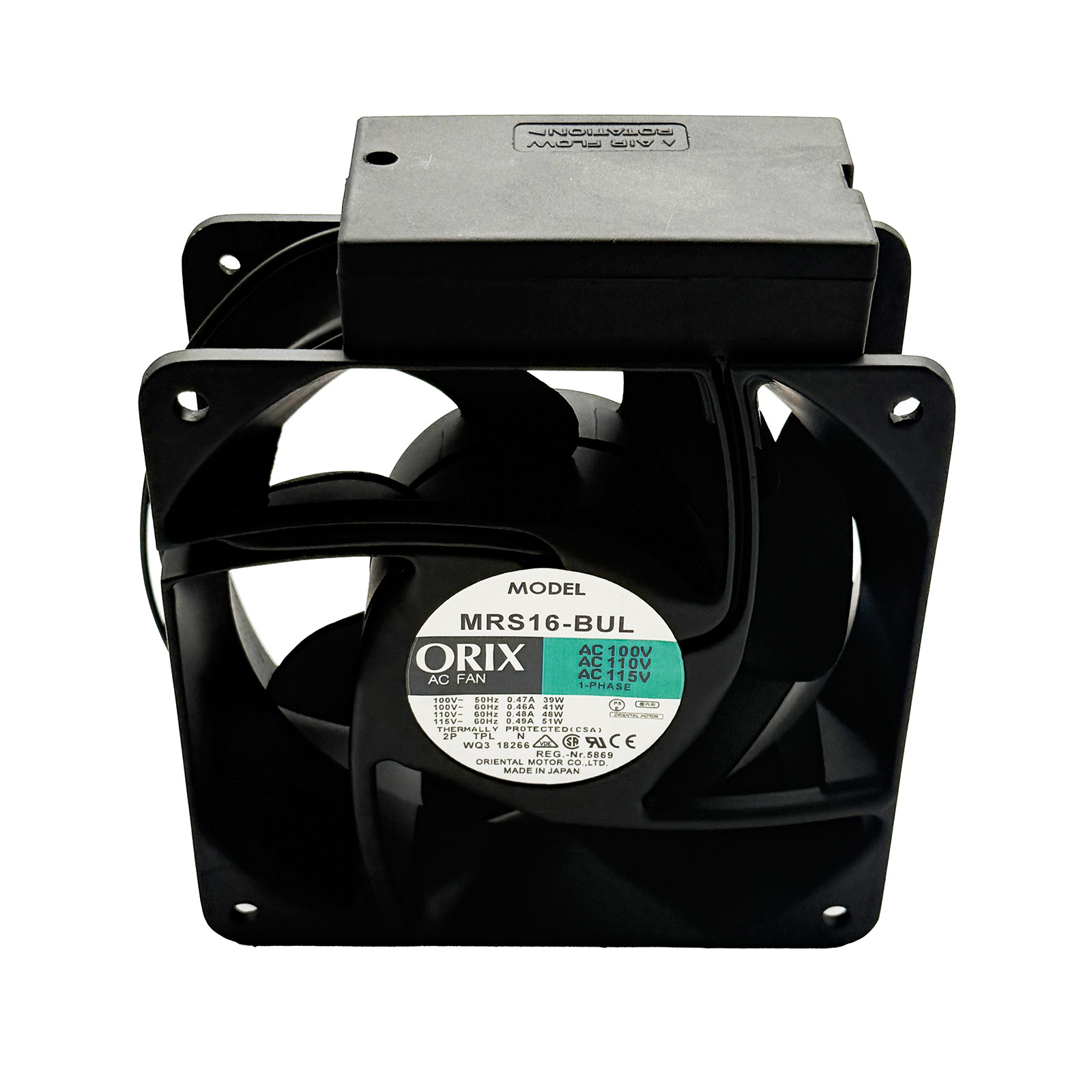 1Pcs Brand New MRS16-BUL AC100V/115V for ORIX 2Pin Inverter Fan