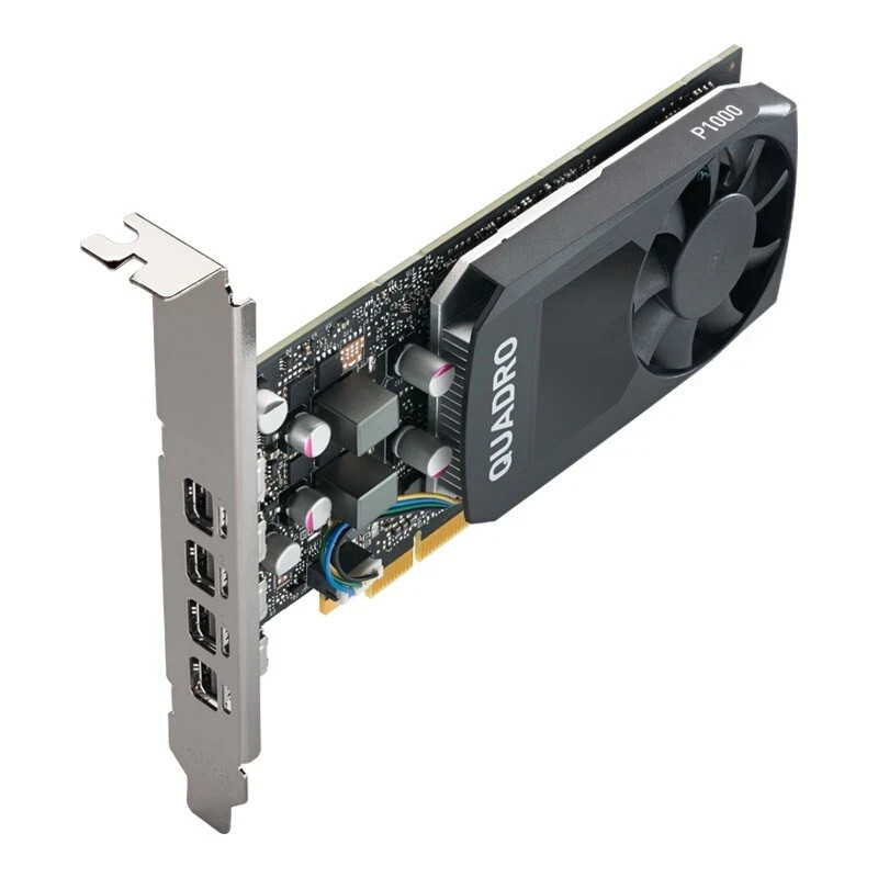 NVIDIA Quadro P1000 4GB GDDR5 Graphics Card – 4x Mini DisplayPort 919987-001