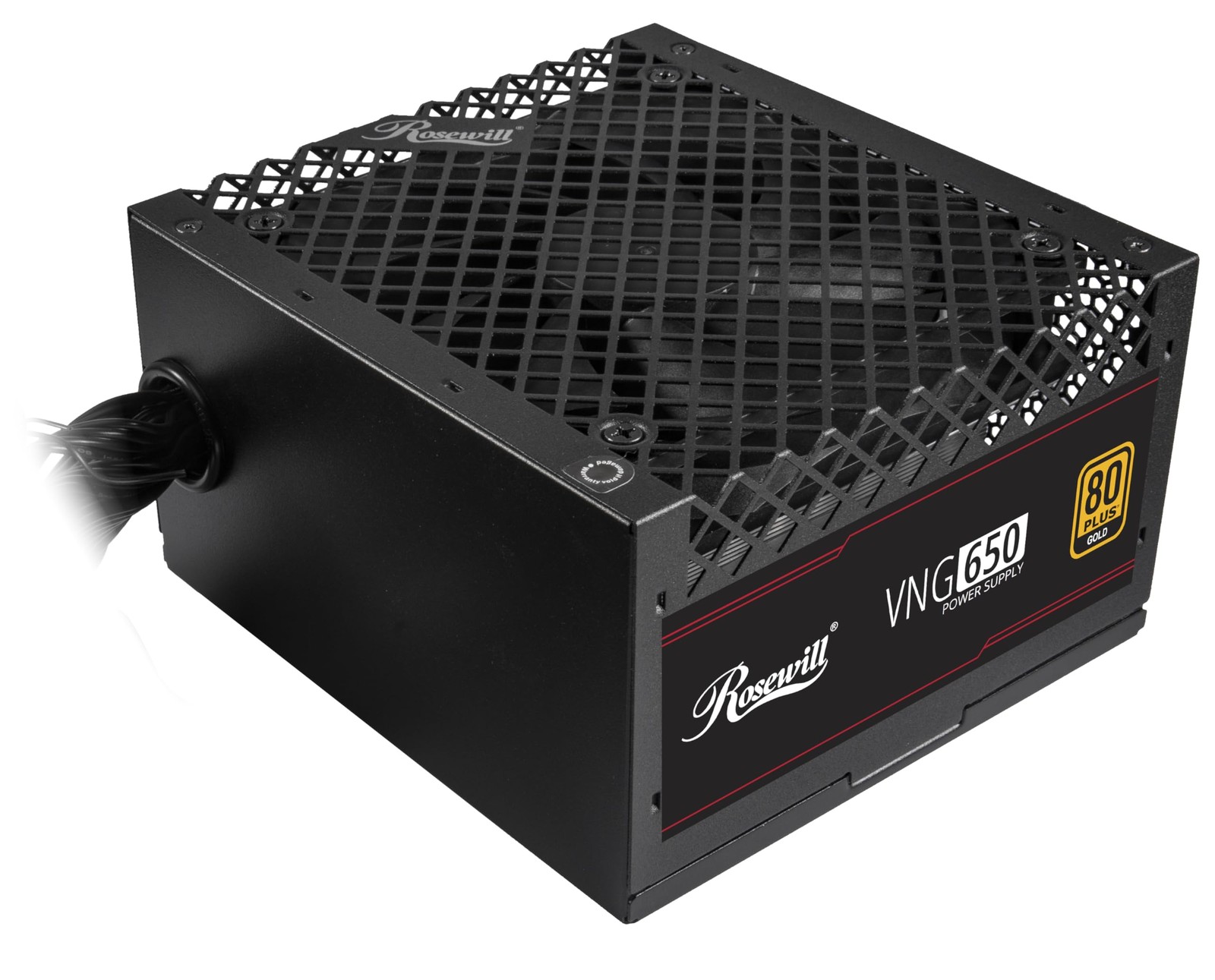 VNG 650W 80+ Gold Certified, ATX 3.0 & 3.1 Compatible, NonModular, LowNoise P…