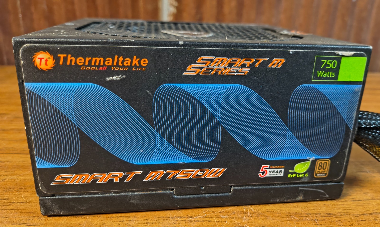 Thermaltake SMART Series SP-750M 750W Modular Power Supply – No Cables – Tested