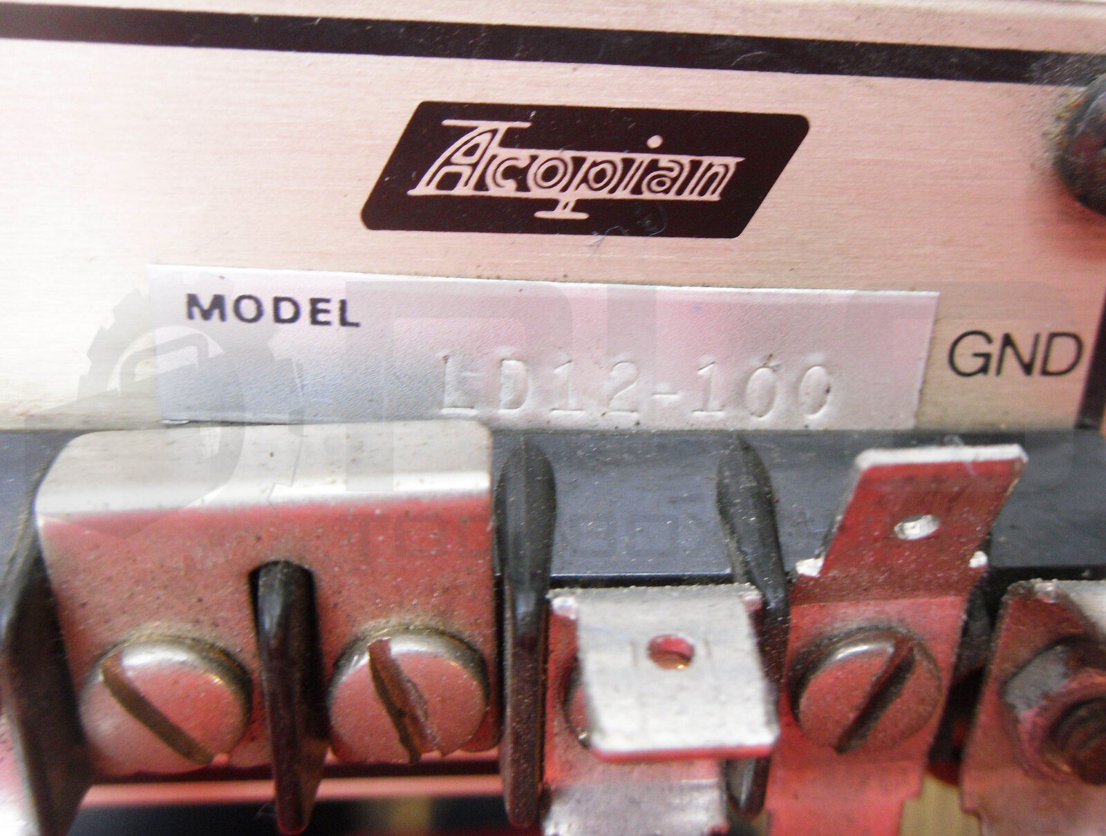 ACOPIAN LD12-100 LINEAR REGULATED POWER SUPPLY