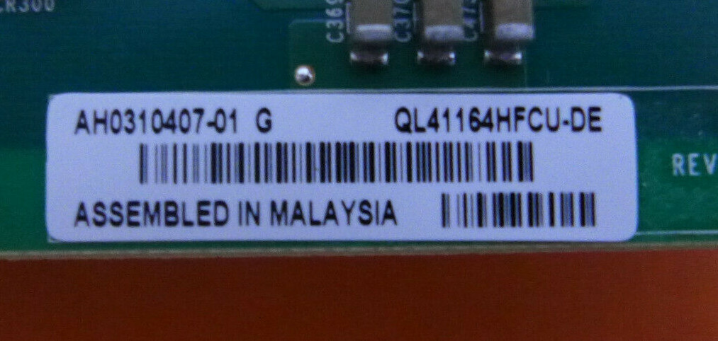 QLogic QL41164 Quad Port 10Gb SFP Converged Network Adapter Dell 0HY9T