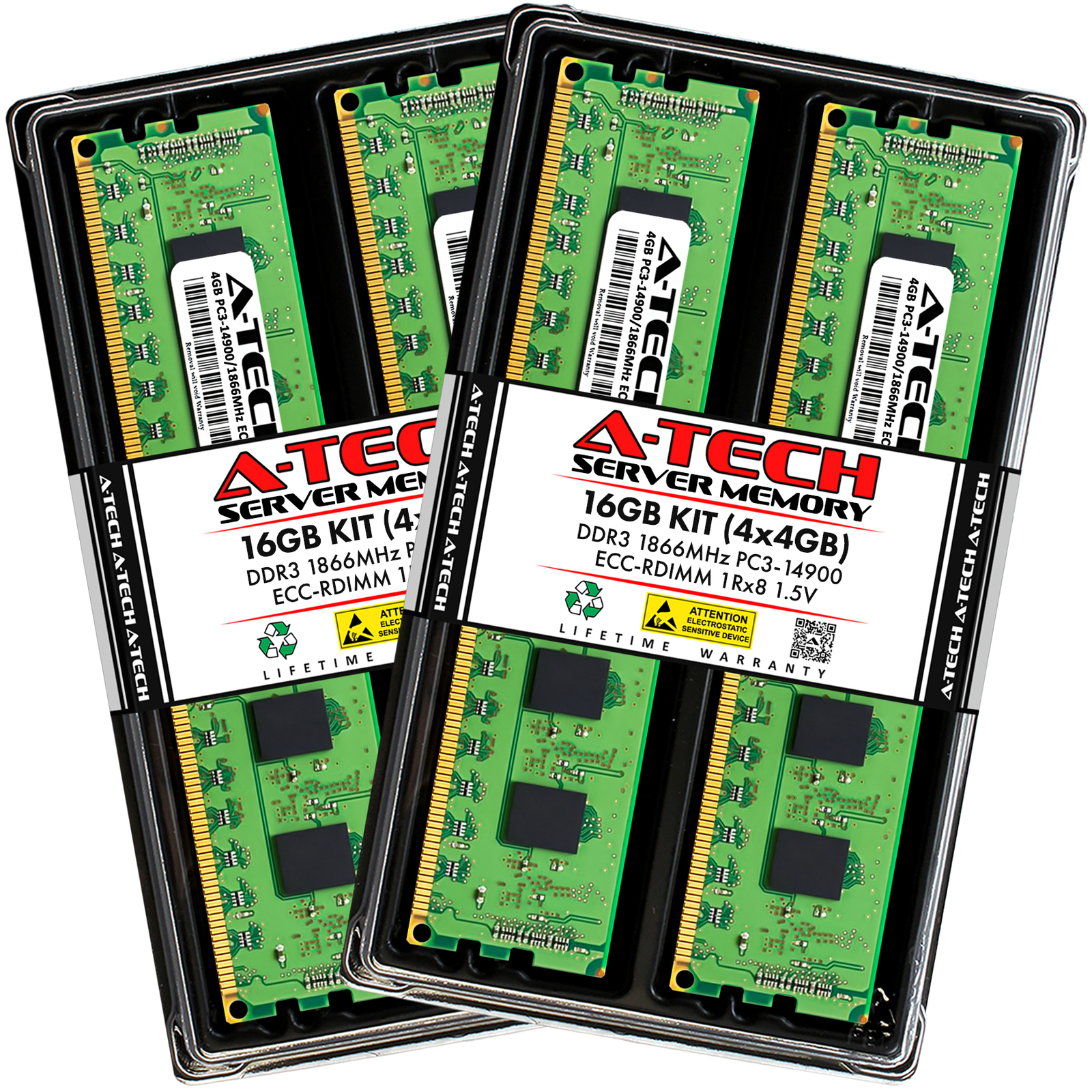 16GB 4x 4GB PC3-14900R RDIMM ASUS RS700-X7-PS4 RS920-E7/RS8 Memory RAM