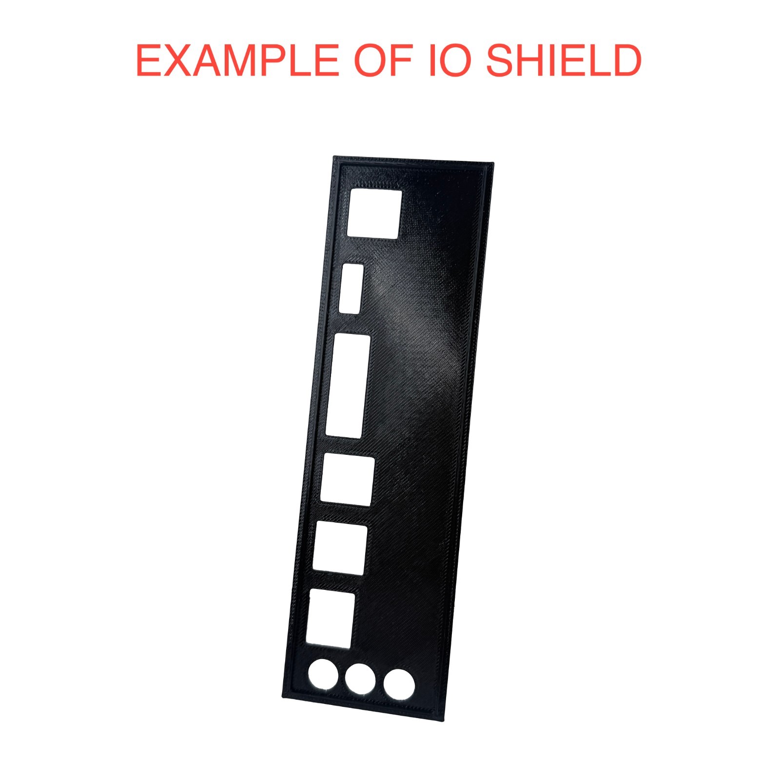 2 PACK Universal I/O Shield Back Plate ATX Motherboard IO Shield Replacement