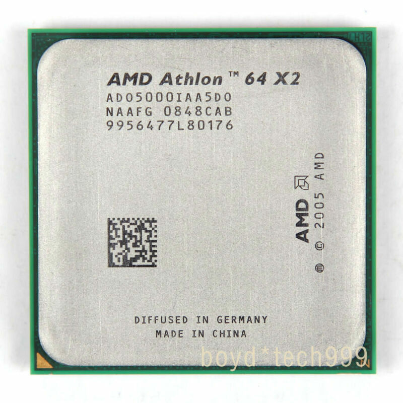 AMD Athlon 64 X2 5000+ CPU 2.6GHz 1000MHz Socket AM2 ADO5000IAA5DO ADO5000IAA5DU