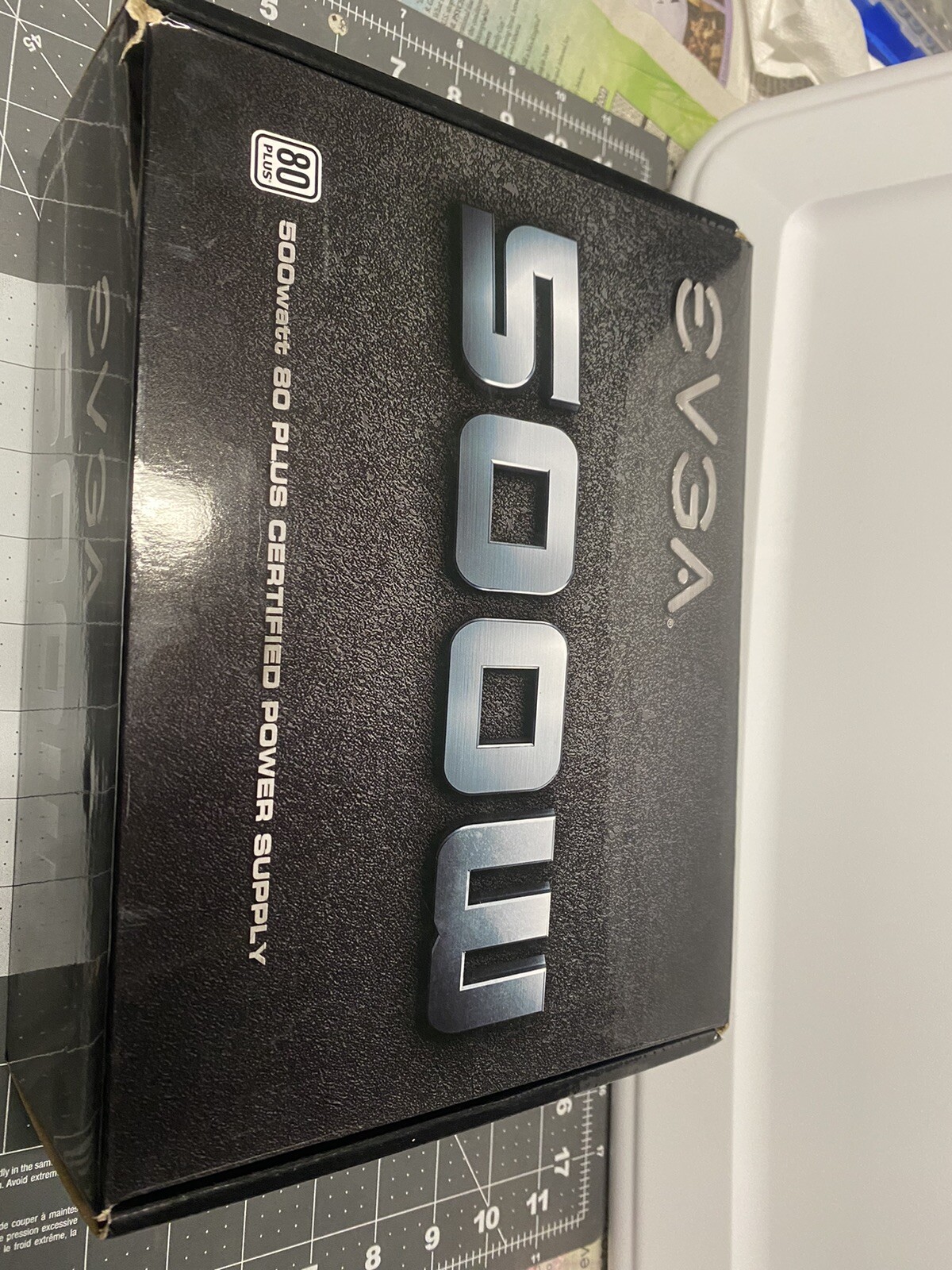 EVGA 500 W1 80Plus 500W Power Supply – 100-W1-0500-KR