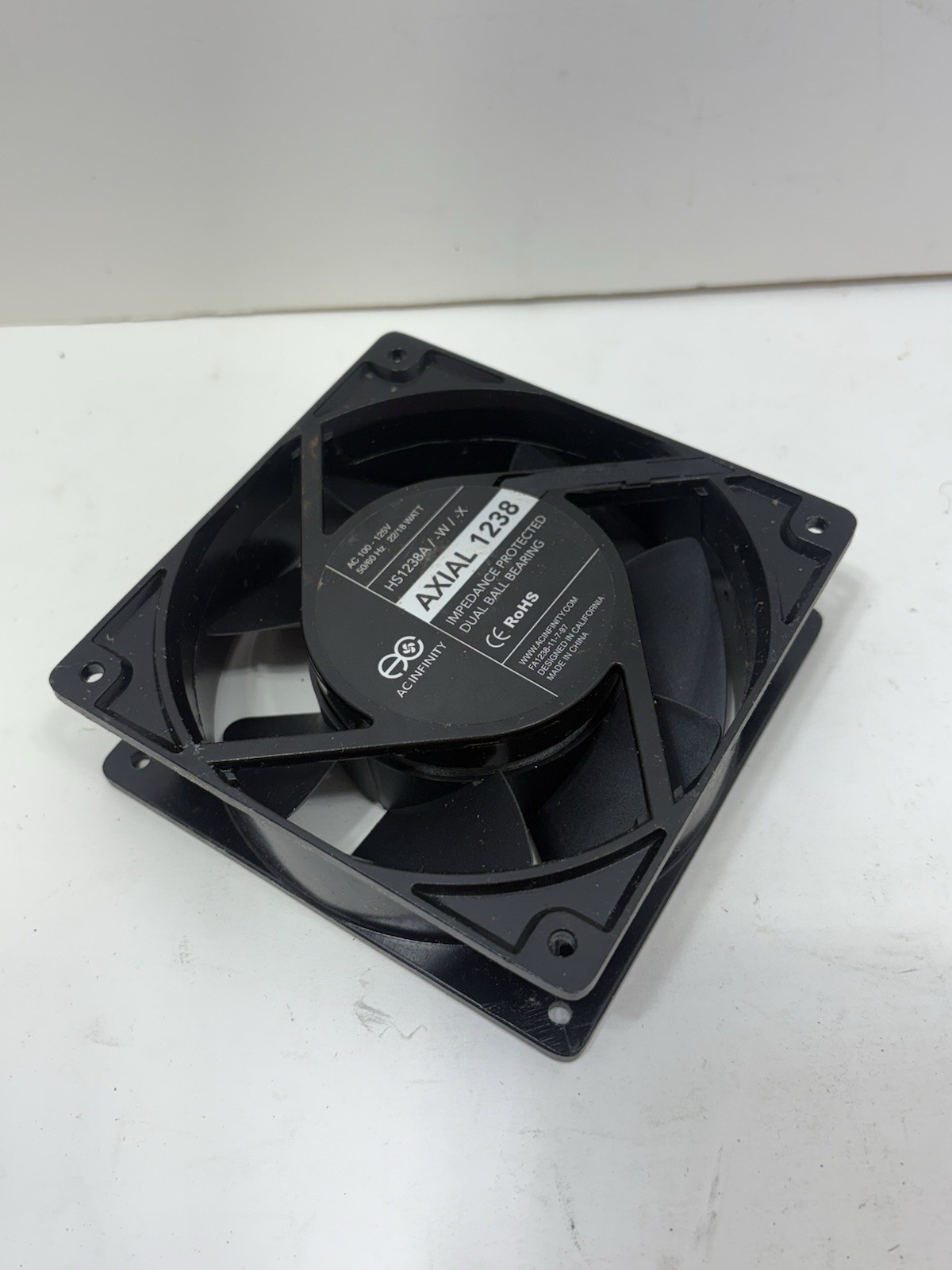 AC Infinity AXIAL 1238 Cabinet Cooling Fan Part