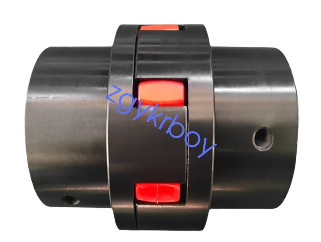 QTY:1 Four Jaw Coupling 45 Steel Total length 245mm XL10 Diameter 200 (Bore 65)