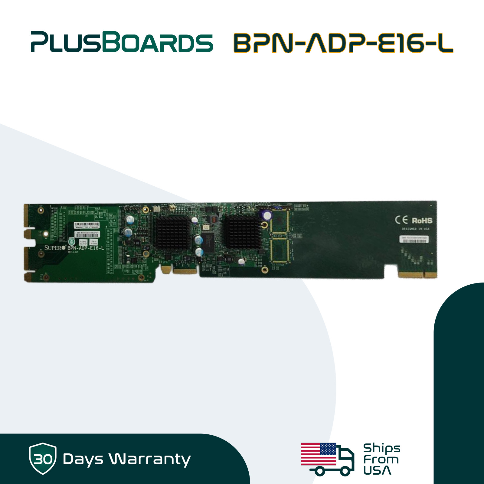 Supermicro BPN-ADP-E16-L 16 drive 2.5in 2U Backplane for X8DTT-HEF+ Motherboard