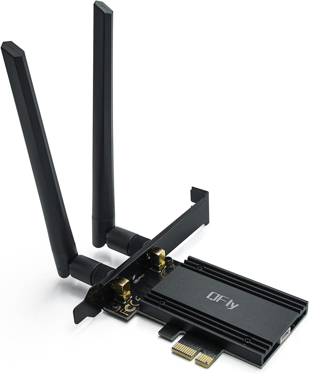 PCIe WiFi 6E Card, AX210 Network Card Adapter for PC Gaming, Bluetooth 5.3, Tri-
