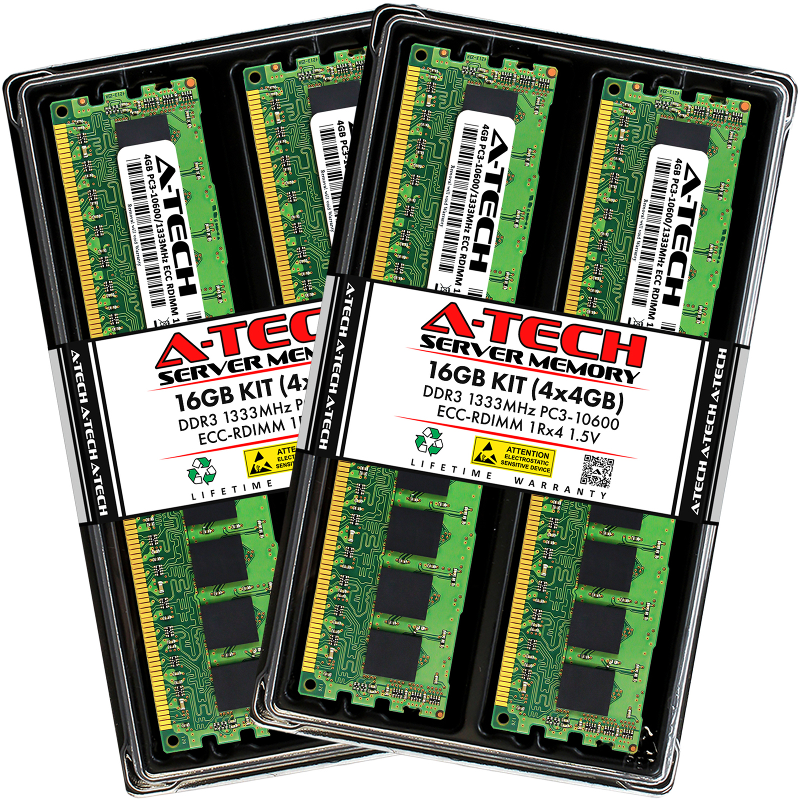 16GB 4x 4GB PC3-10600R RDIMM ASUS RS700-X7/PS4 Memory RAM