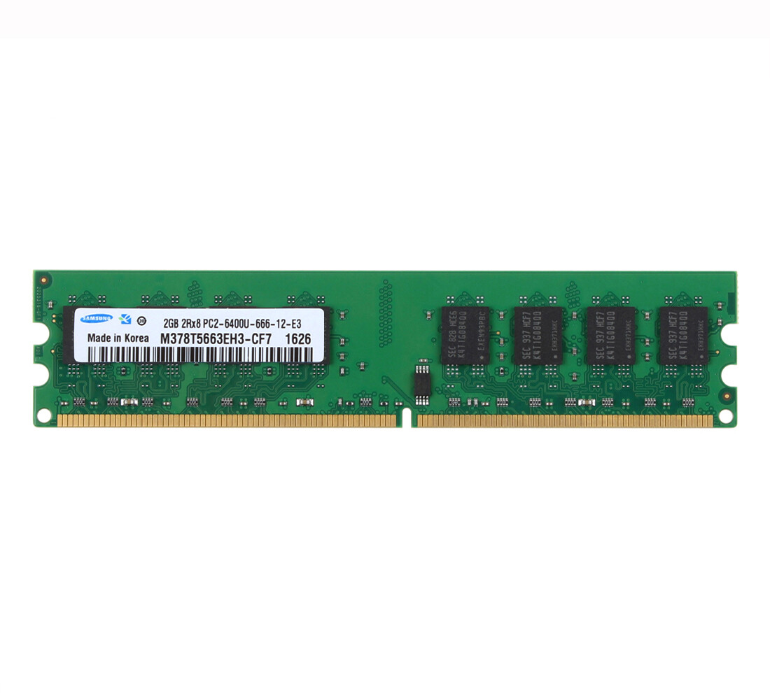 2 GB 4GB 8GB 20GB Samsung PC2-6400U 2Rx8 DDR2 800Mhz Desktop DIMM Memory RAM LOT