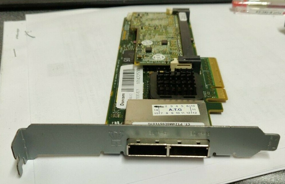 HP 462918-001 Smart Array P411 PCIe 6GB/s SAS Controller with 512MB Cache