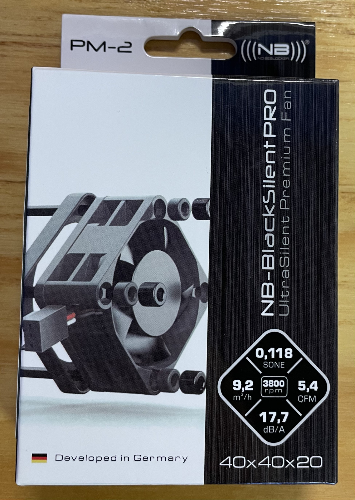 BlackNoise NB-BlackSilent Pro UltraSilent Premium Fan