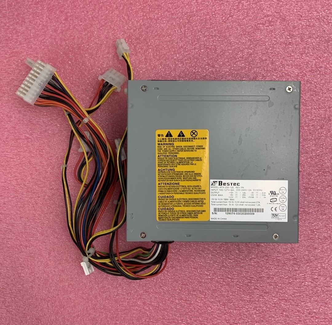 Bestec ATX-250-12E 250W Computer Power Supply
