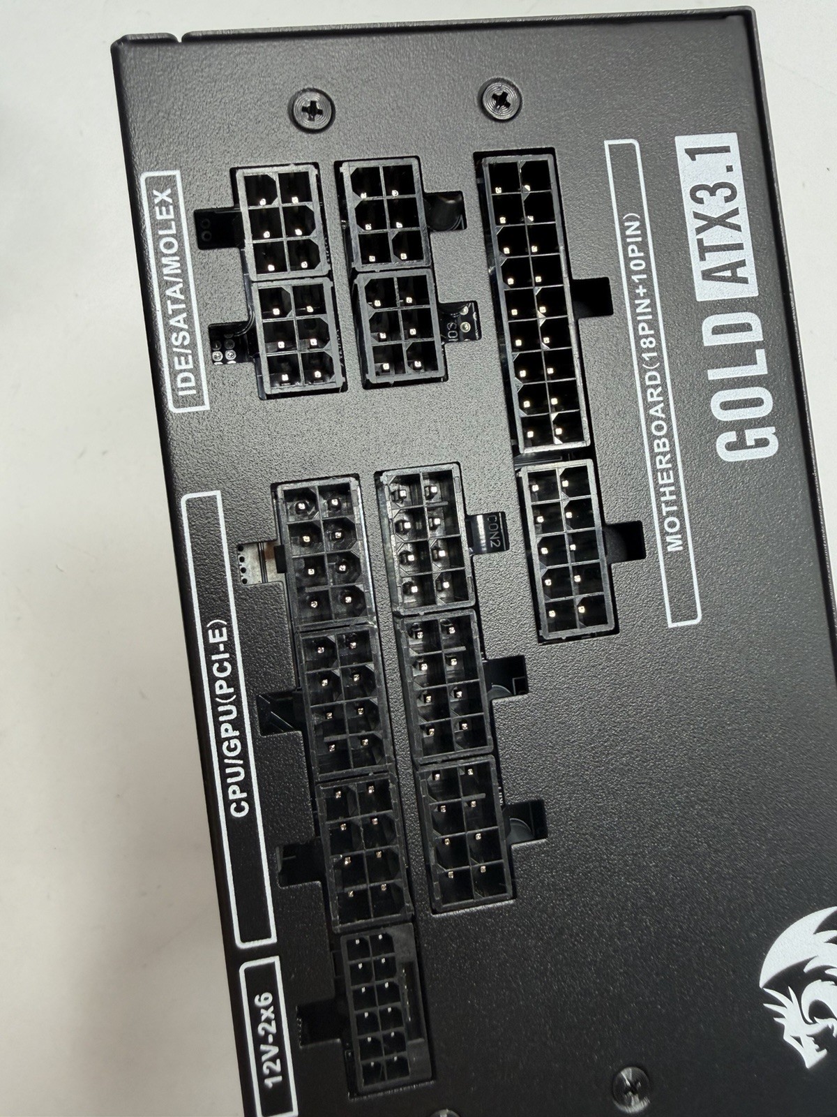 Redragon RGMS-850W PRO 80+ Gold 850 Watt Power Supply w/Upgraded ATX 3.1