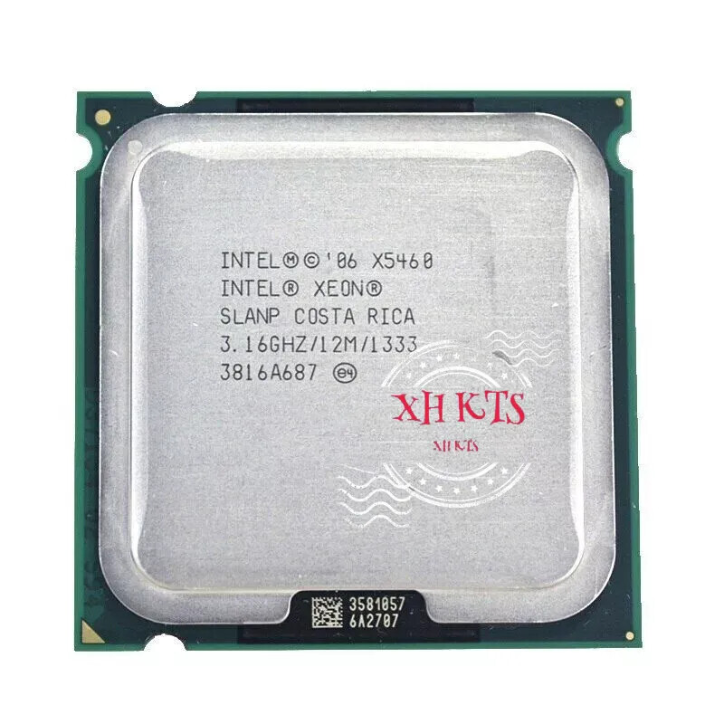 Intel Xeon X5460 CPU 3.16GHz/12M/1333 SLBBA SLANP Quad Core LGA771 Processor