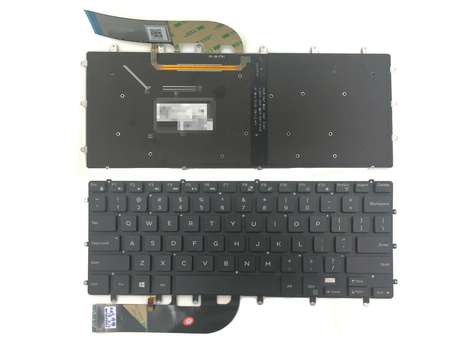 New Backlight Keyboard for Dell XPS 15 9550 Inspiron 15 7558 7568 NIA01 GDT9F