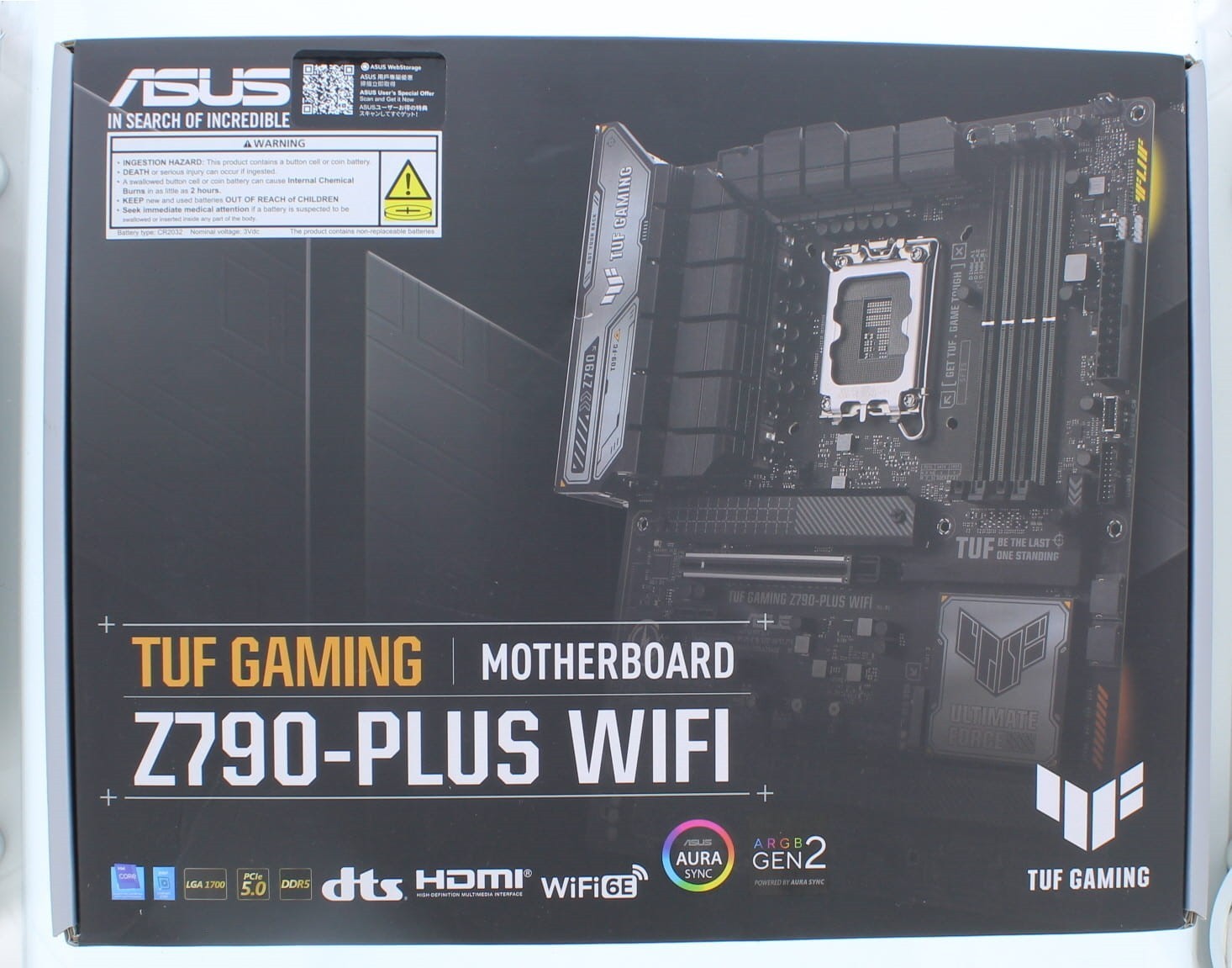 Asus Tuf Gaming Z790- Plus WiFi Motherboard