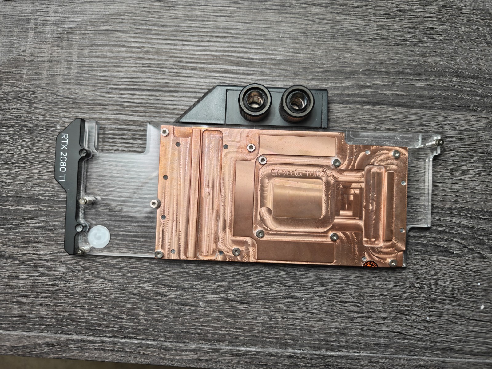 EK-Vector RTX 2080 Ti – Copper + Plexi