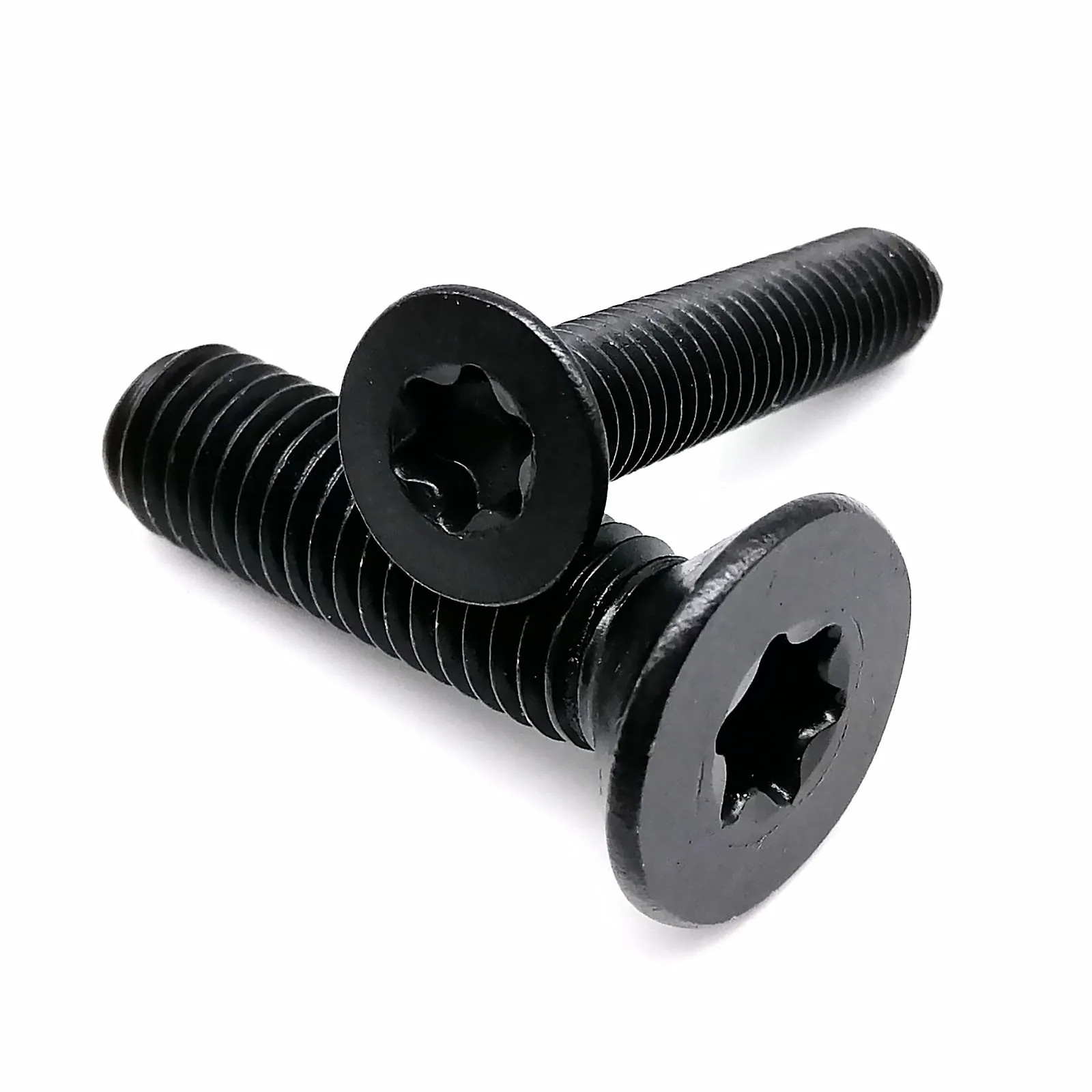 GB2673 Black 304 Stainless Steel Torx Flat Head Screws M2-M8 Countersunk Bolts