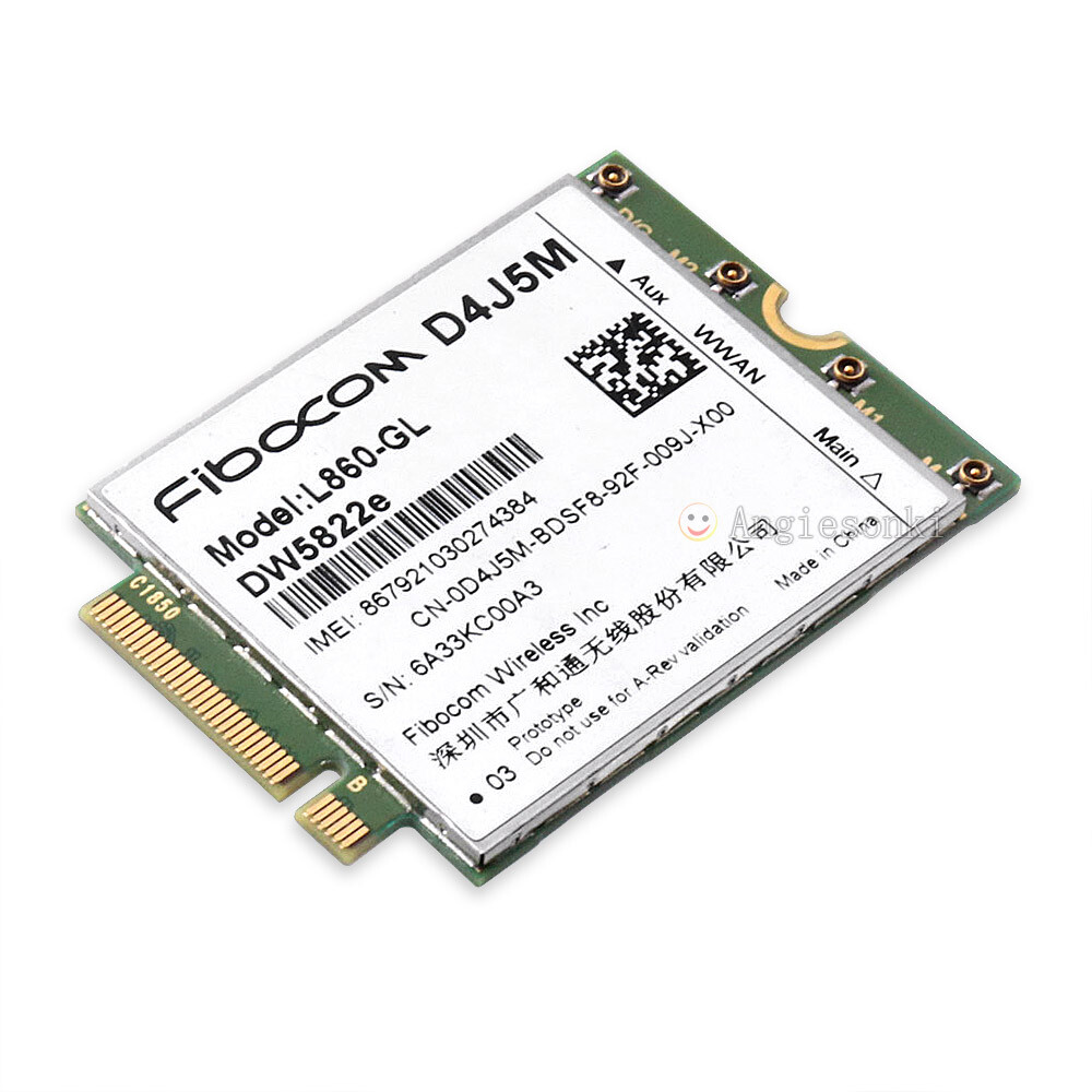 Fibocom L860-GL DW5822E Mobile Unicom Telecom 4G module lte Cat16 XMM7560
