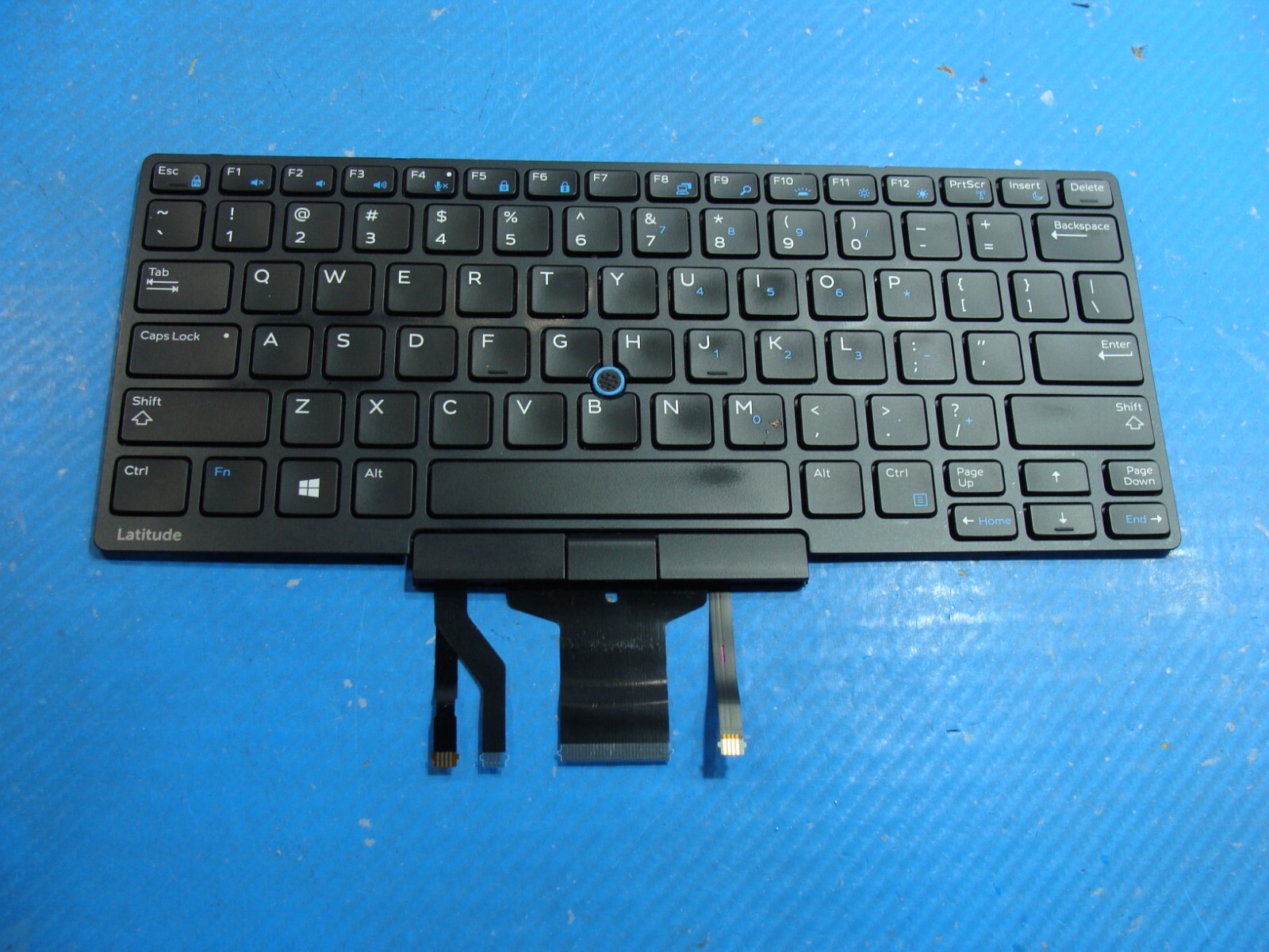 Dell Latitude 5480 14″ Genuine Laptop US Backlit Keyboard D19TR PK131S11B00