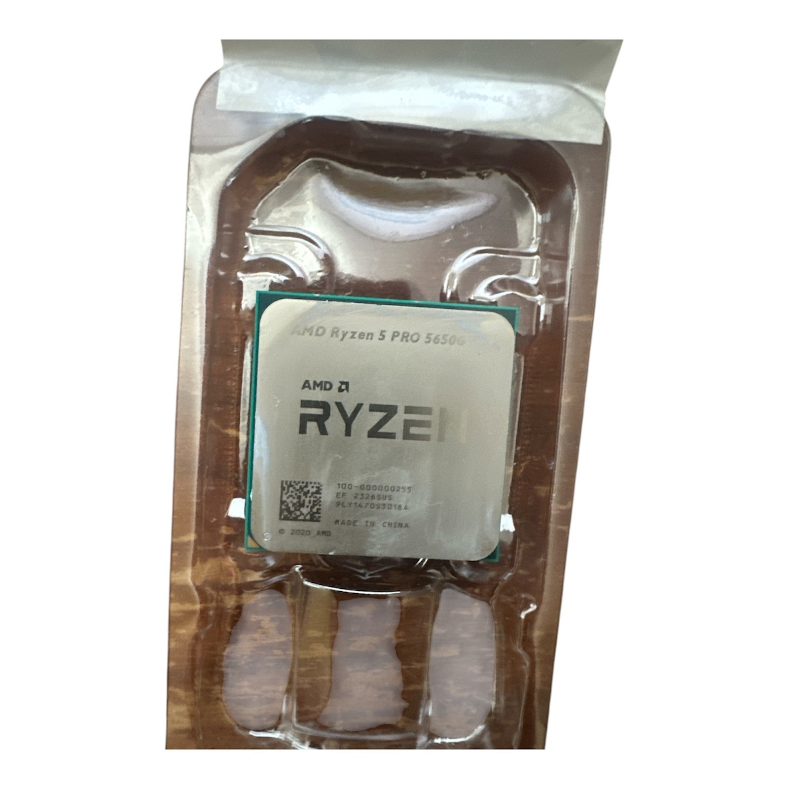 AMD Ryzen 5 Pro 5650G 390 GHz 16 MB 65 W km G2UTHIS CPU HAS BEEN PS TO LENOVO