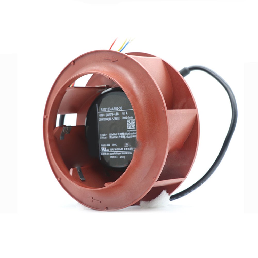 Air Purifier Fan R1G133-AA65-36 48V 28W 0.7A Ф133MM