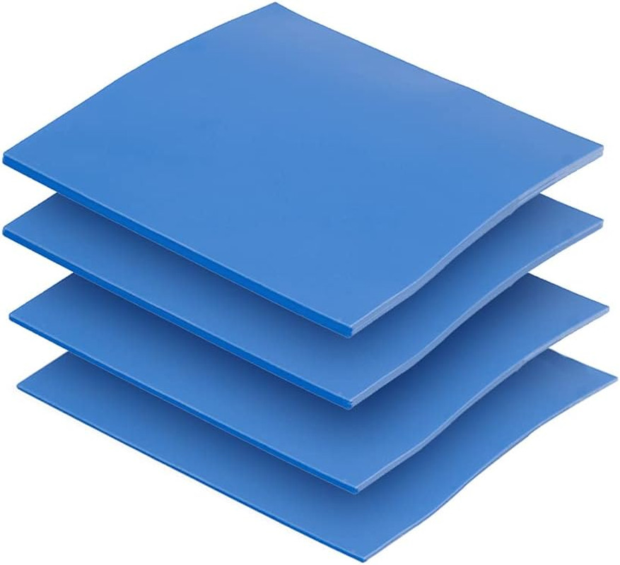 4 Pack Thermal Pads 100x100mm (0.5-2mm) for Laptop, CPU, GPU, SSD Cooling