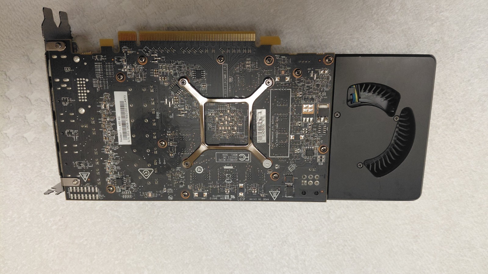 AMD Radeon RX 480 4GB GDDR5 Graphics Card (RX580DE) Working