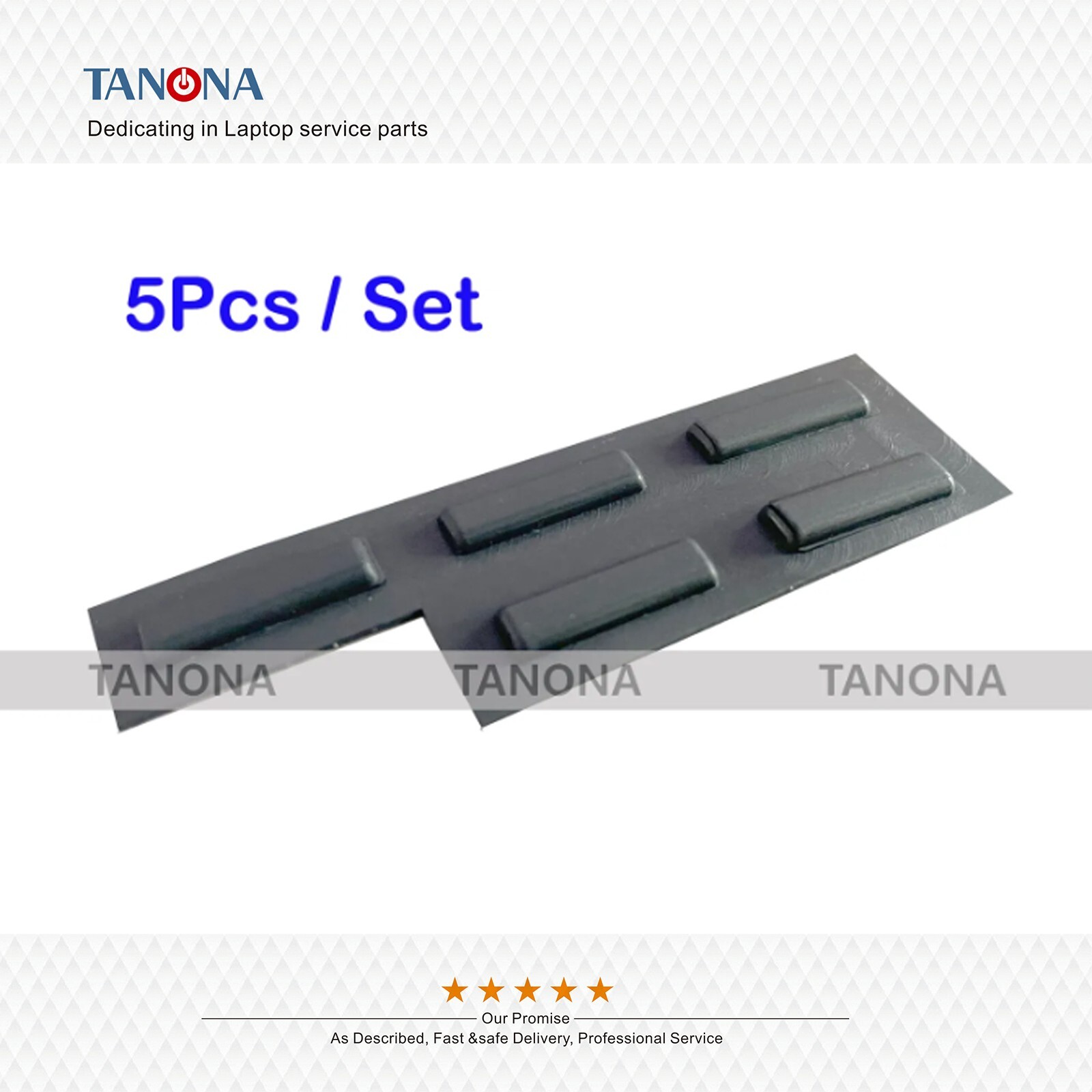 5pcs/Set For Dell Latitude E6420 E6430 E6220 E6330 E6320 Rubber Feet Foot