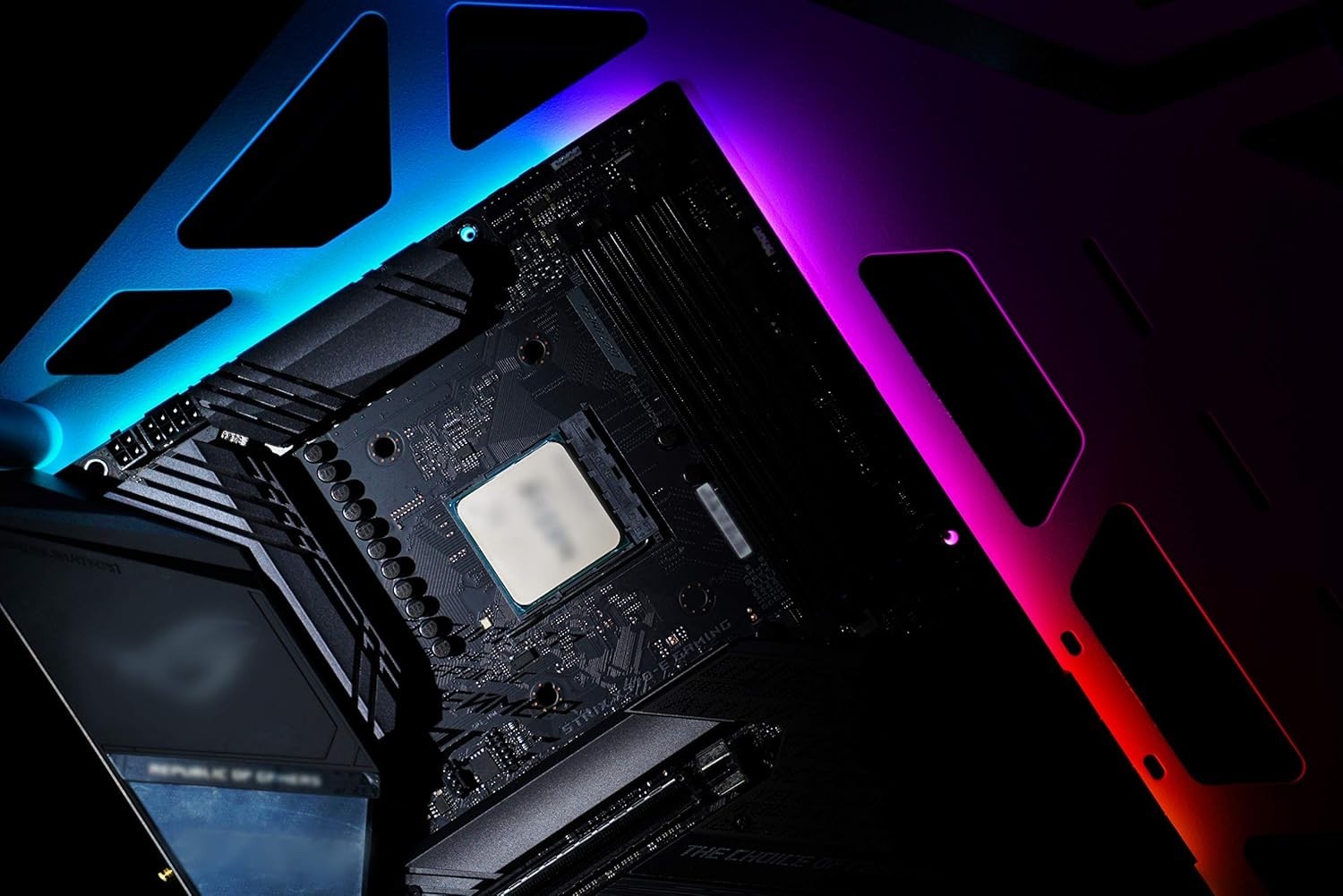 RGB Backplate Lighting for ATX Motherboards