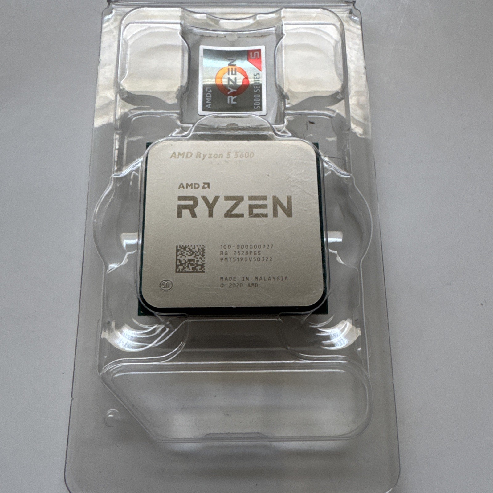 AMD Ryzen 5 5600 6-Core Socket AM4 CPU Processor 3.5GHz 32MB L3 3200MHz