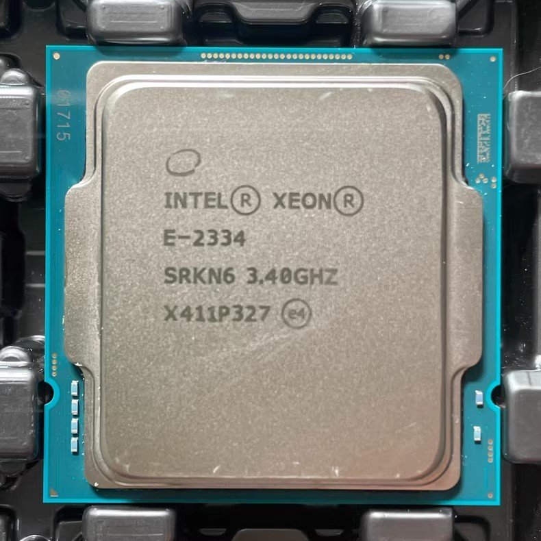 Intel Xeon E-2334 4-Core 3.4GHz-4.8GHz TDP 65W LGA1200 CPU Processor