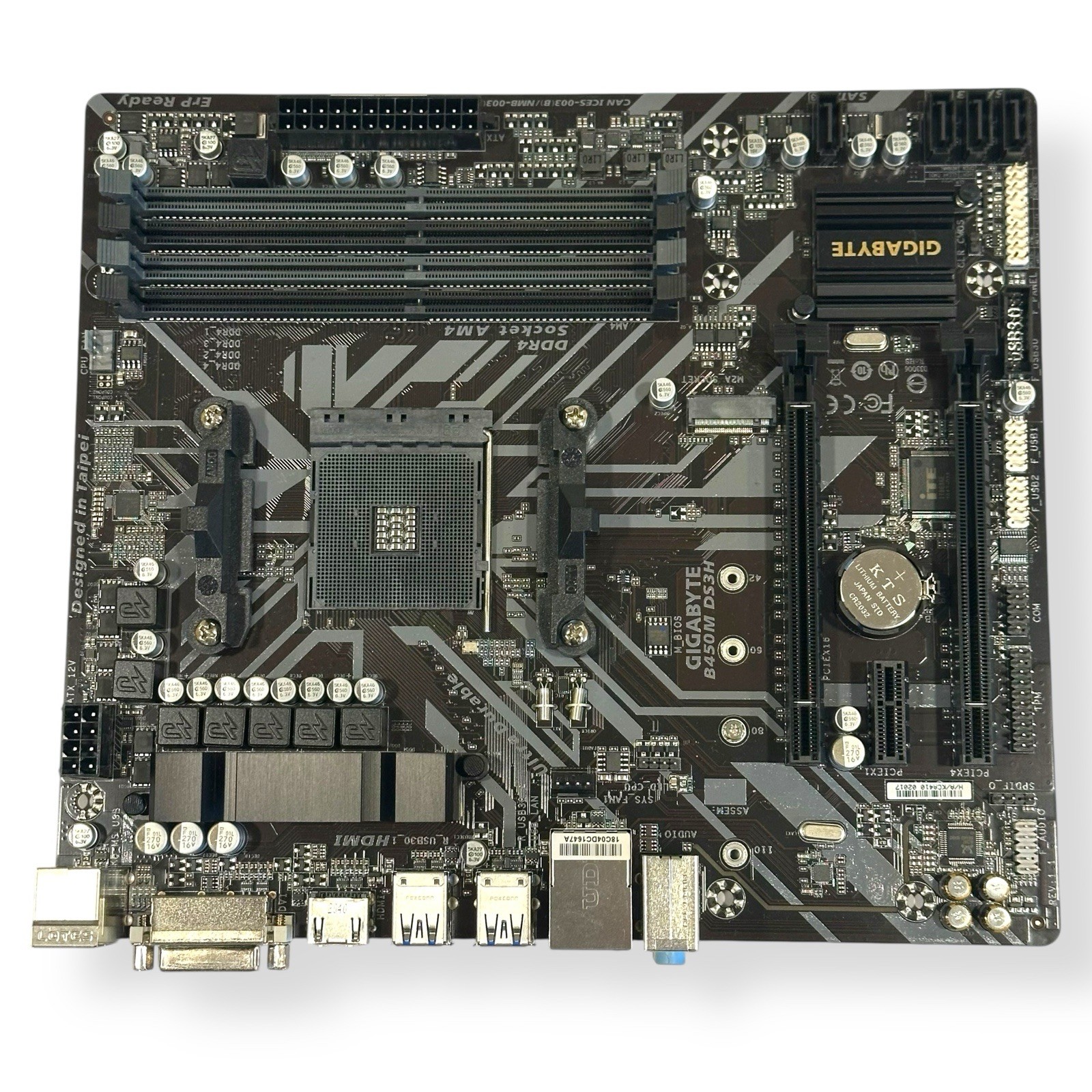 GIGABYTE B450M DS3H Motherboard AMD Micro ATX AM4 Ryzen PCI3 3.0 M.2 HDMI DDR4