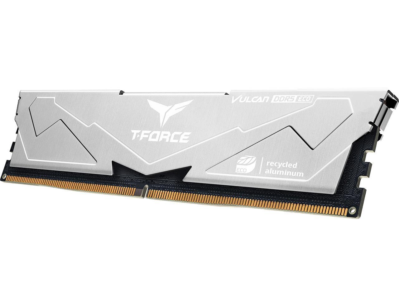 Team T-Force Vulcan ECO 32GB (2 x 16GB) 288-Pin PC RAM DDR5 6400 (PC5 51200) Des