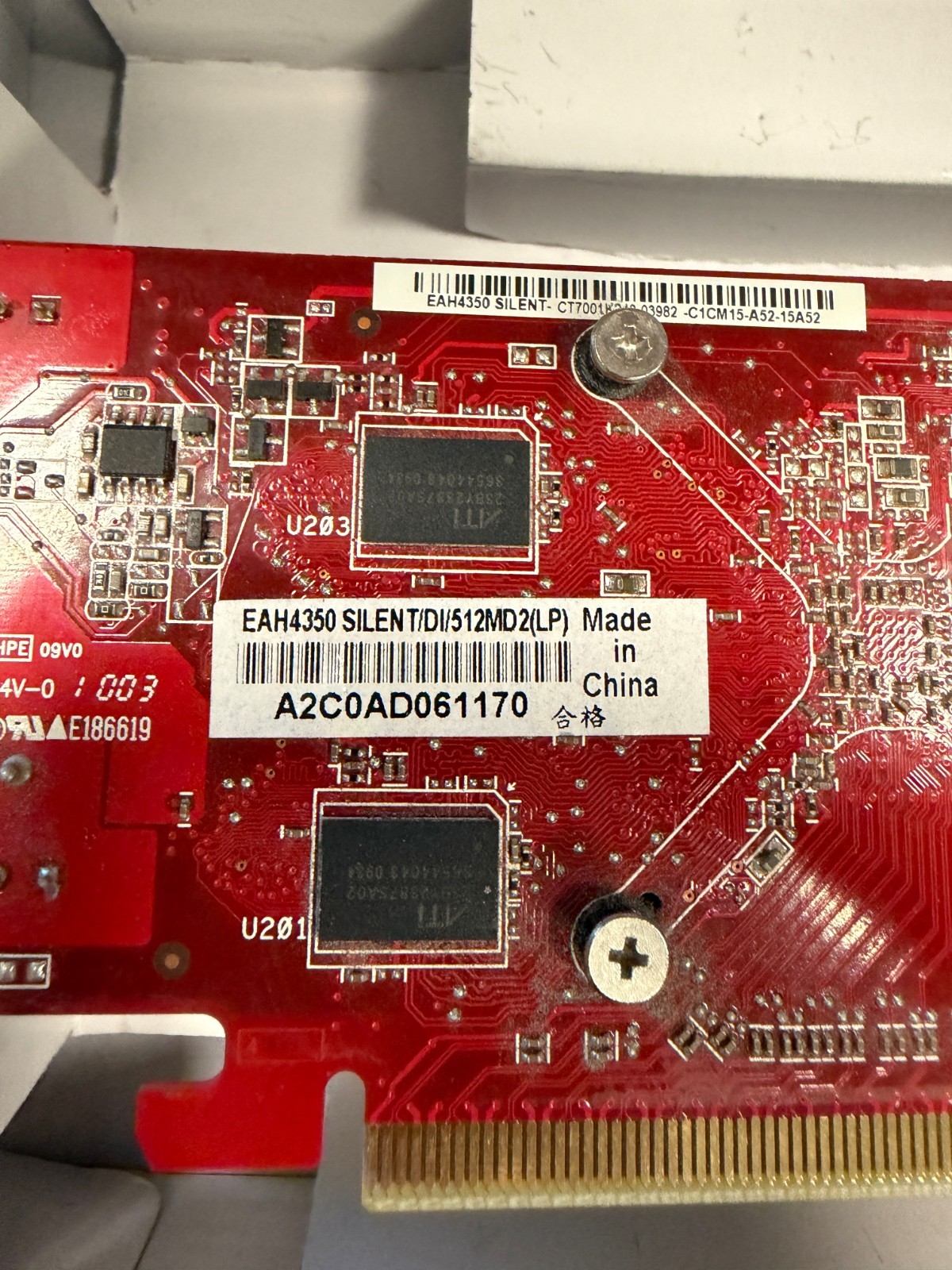 ASUS EAH4350 SILENT/DI/512MD2/LP PCI-E 512MB DVI VGA HDMI Video Card