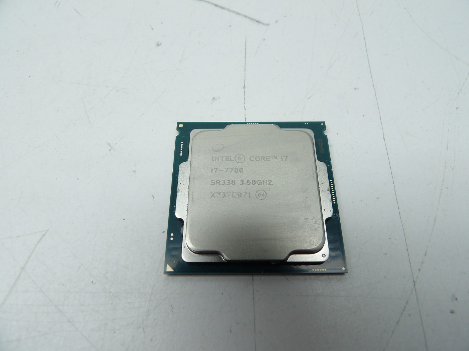 Intel Core i7-7700 (SR338) 3.6GHz 8MB Cache 4-Core Desktop CPU Processor