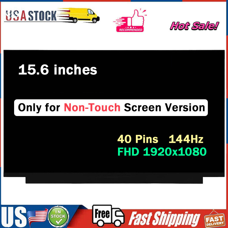 New for Dell G3 15 3500 3590 P89F002 P89F001 LCD Screen Display FHD 144Hz 40pin