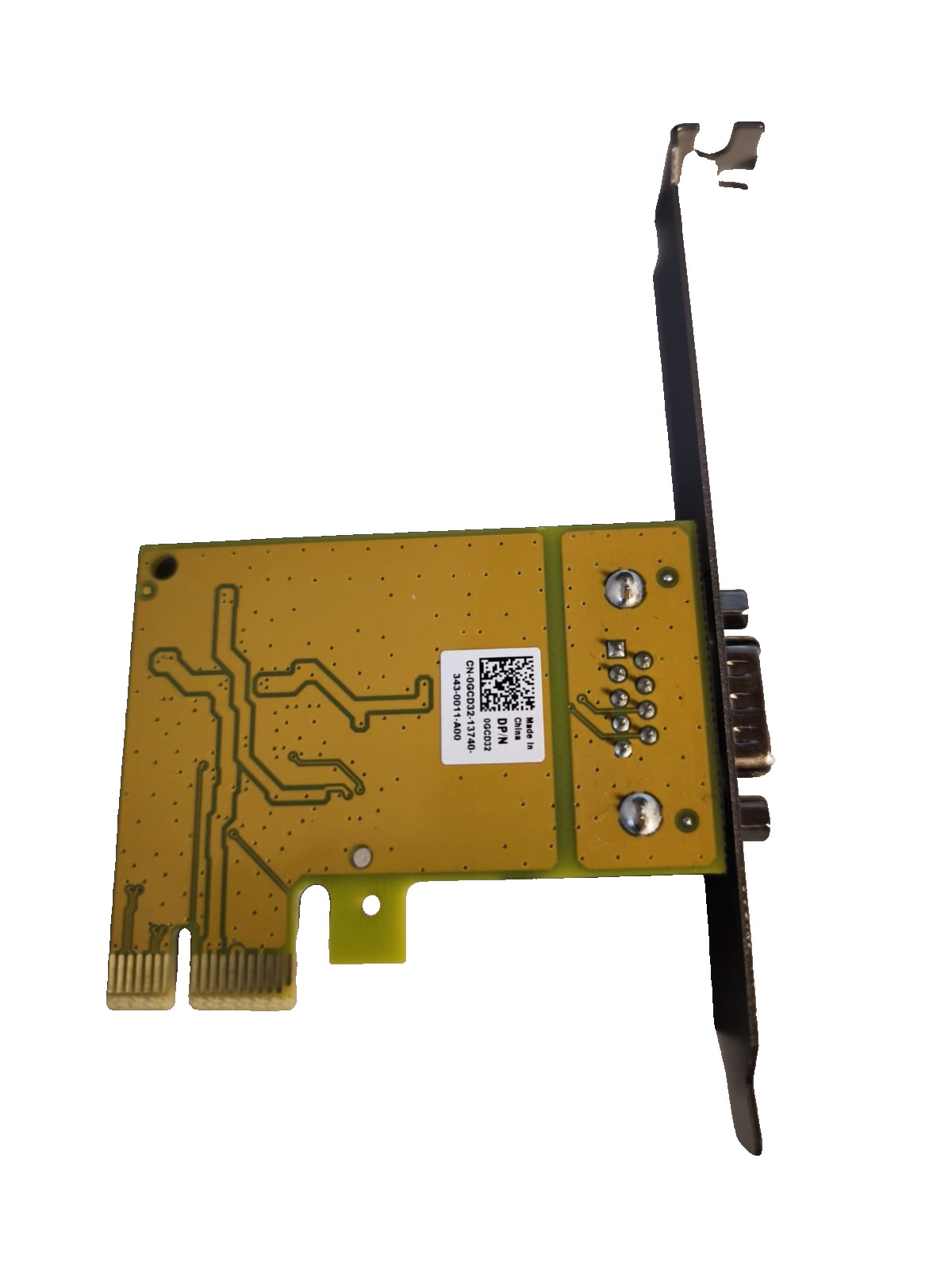 Dell Sunix Serial Port RS-232 PCI Card Low Profile / 0NT0HM