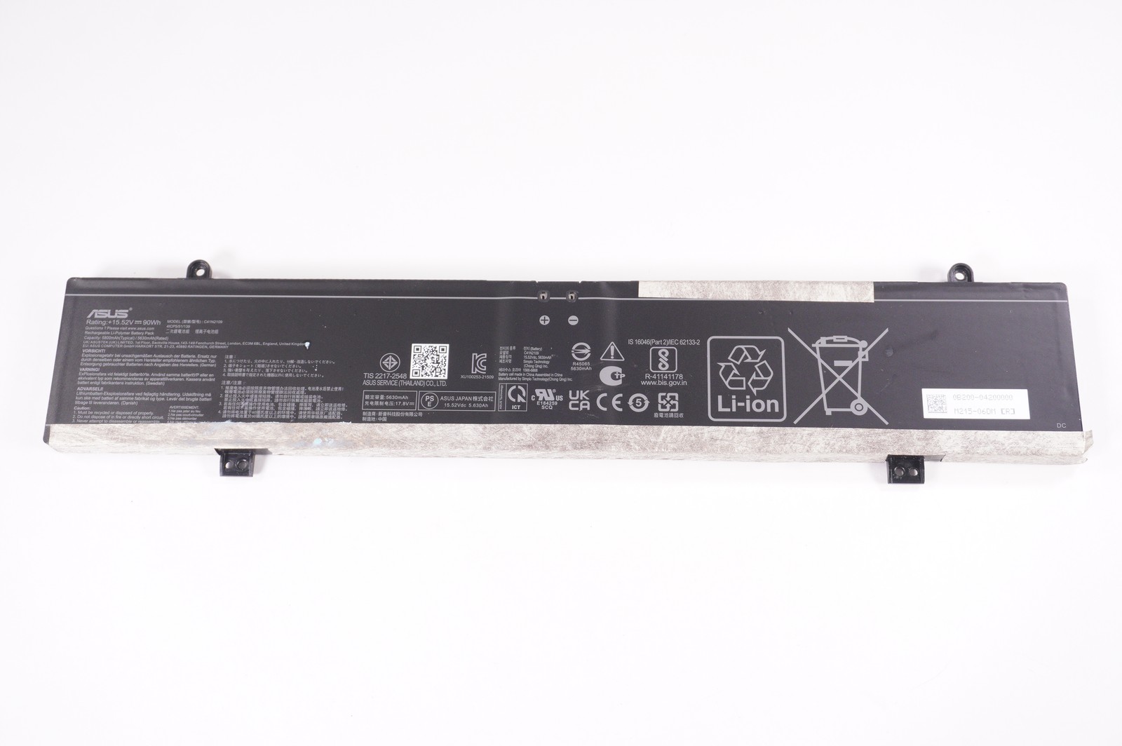 C41N2109 Asus 90Wh 15.52V 5630mAh Battery GV601RM-X16.R93060
