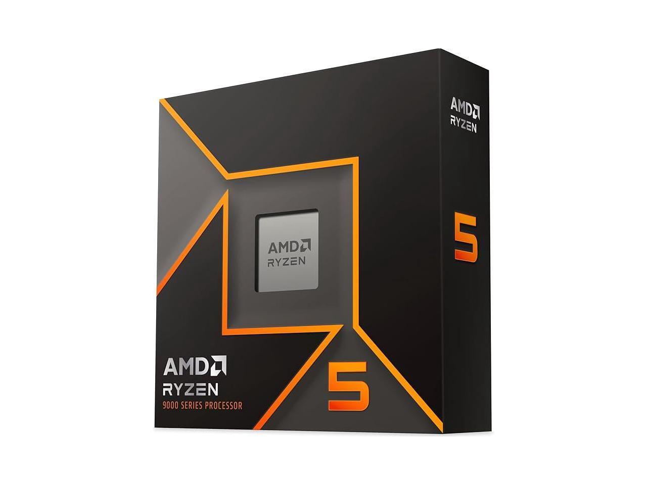 AMD Ryzen 5 9600X – Ryzen 5 9000 Series Granite Ridge (Zen 5) 6-Core 3.9 GHz – S