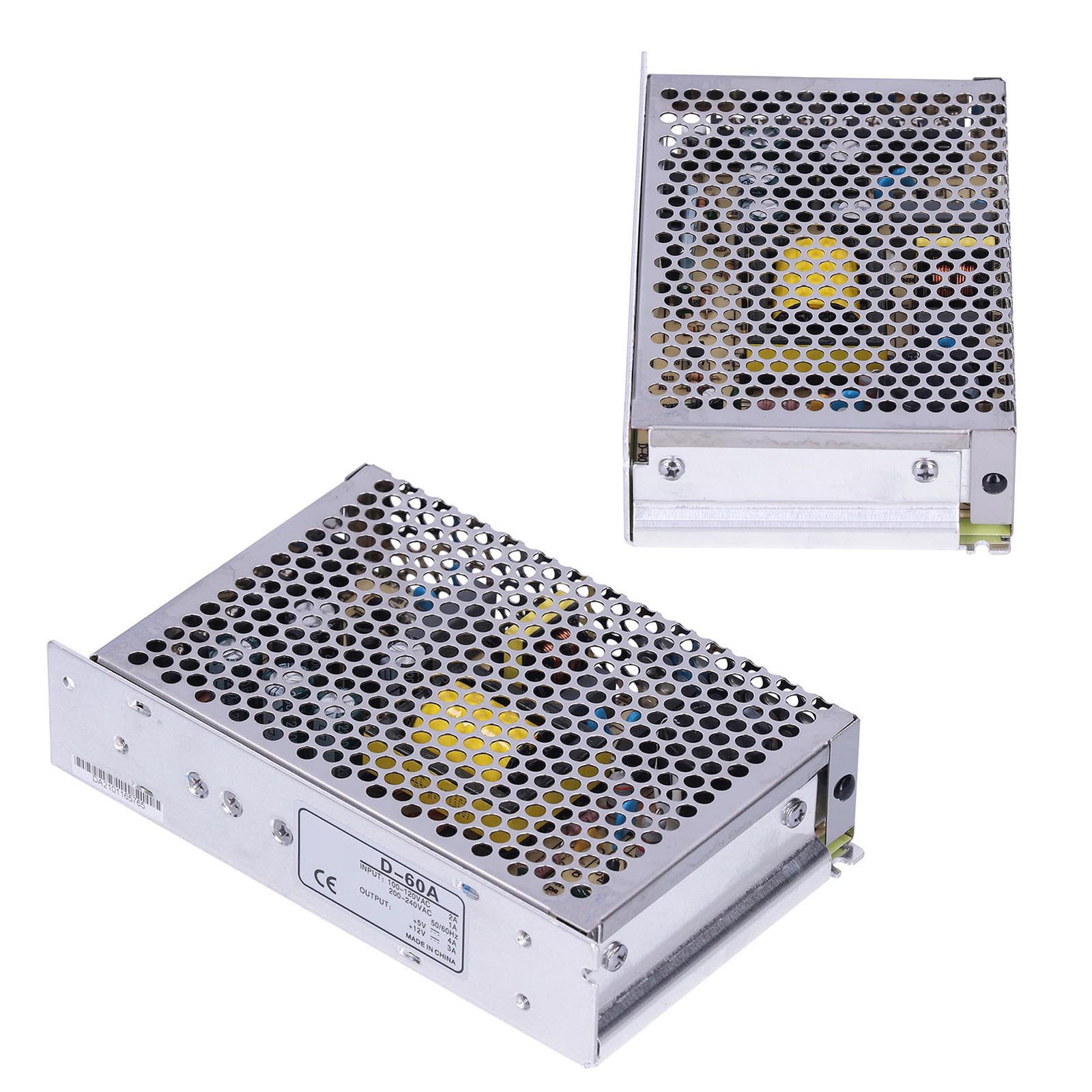 Switching Power Supply Output DC 5V/4A 12V/3A Input Voltage D-60A Part