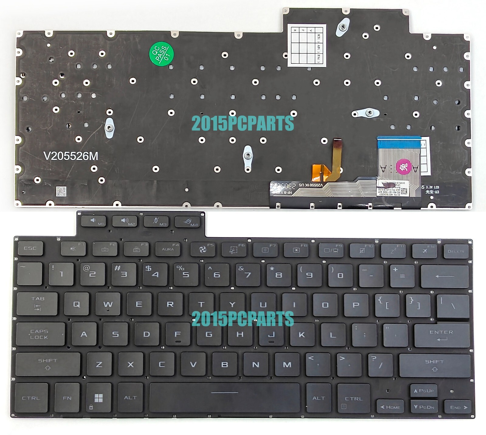 New Asus ROG Zephyrus M16 GU604VI GU604VY GU604VZ 2023 Keyboard Backlit US