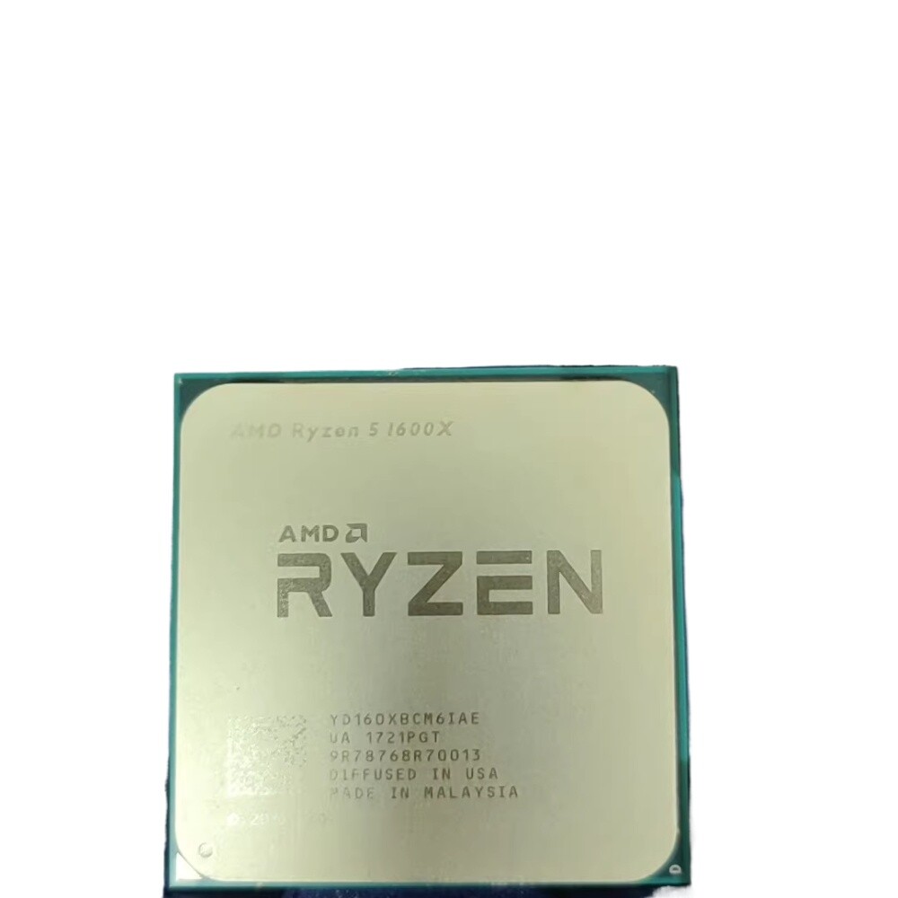 AMD Ryzen 5 1600X R5-1600X 3.6GHz 6Core 12Thr 95W Socket AM4 CPU Processors