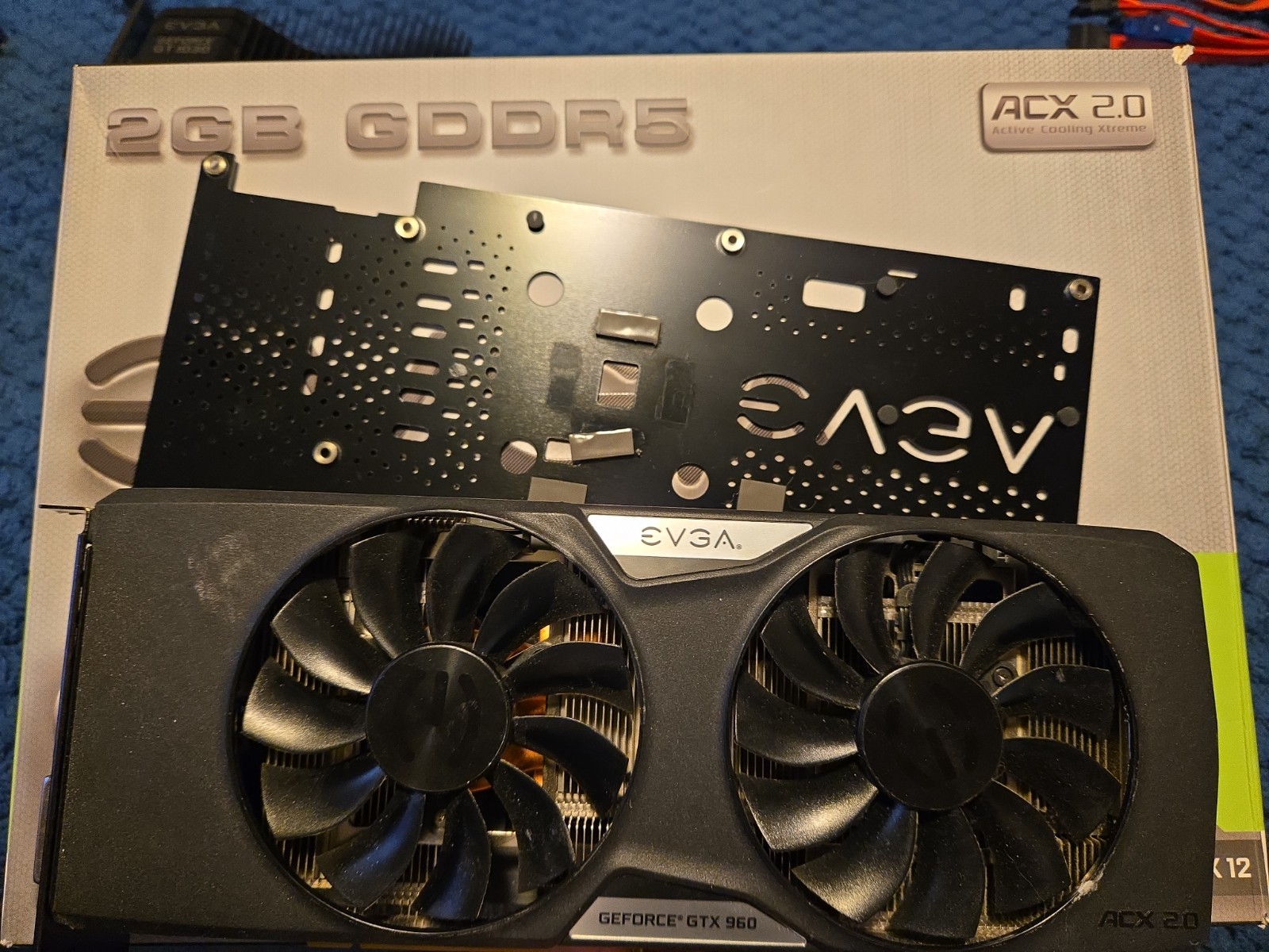 EVGA NVIDIA GeForce GTX 960 2GB GDDR5 Graphics Card (02GP42966KR)