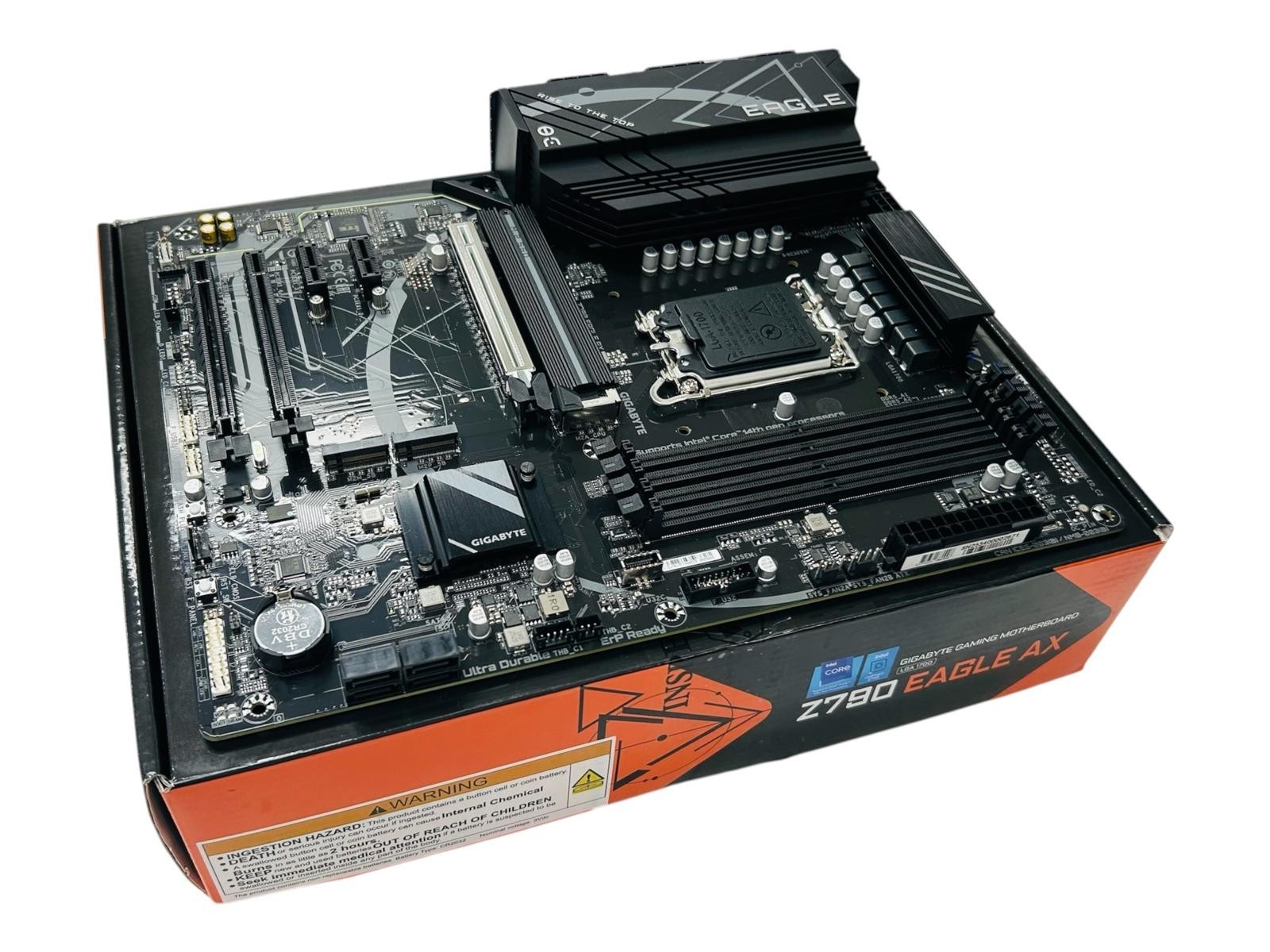 GIGABYTE Z790 EAGLE AX Gaming Motherboard – LGA 1700 – DDR5