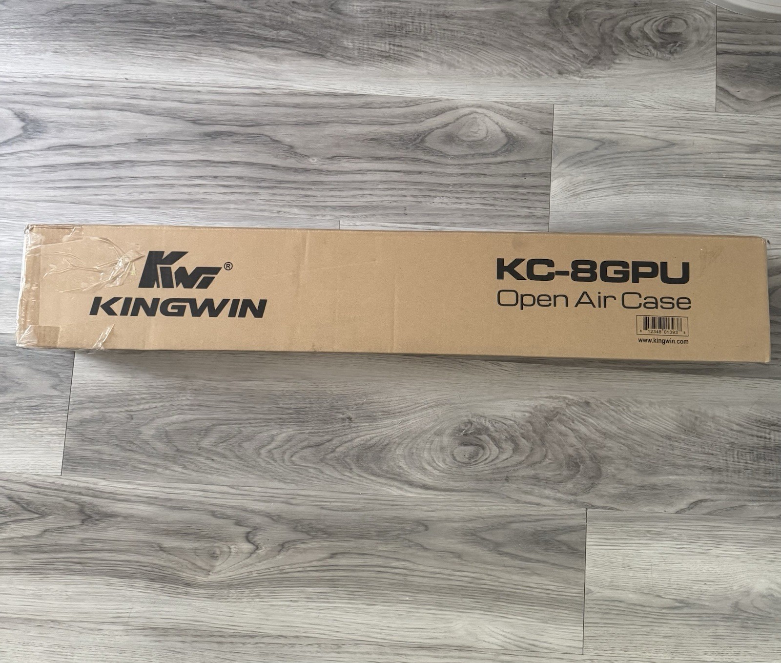 Kingwin 8 GPU Miner Rig Case Frame Premium Stackable Aluminum KC-8GPU